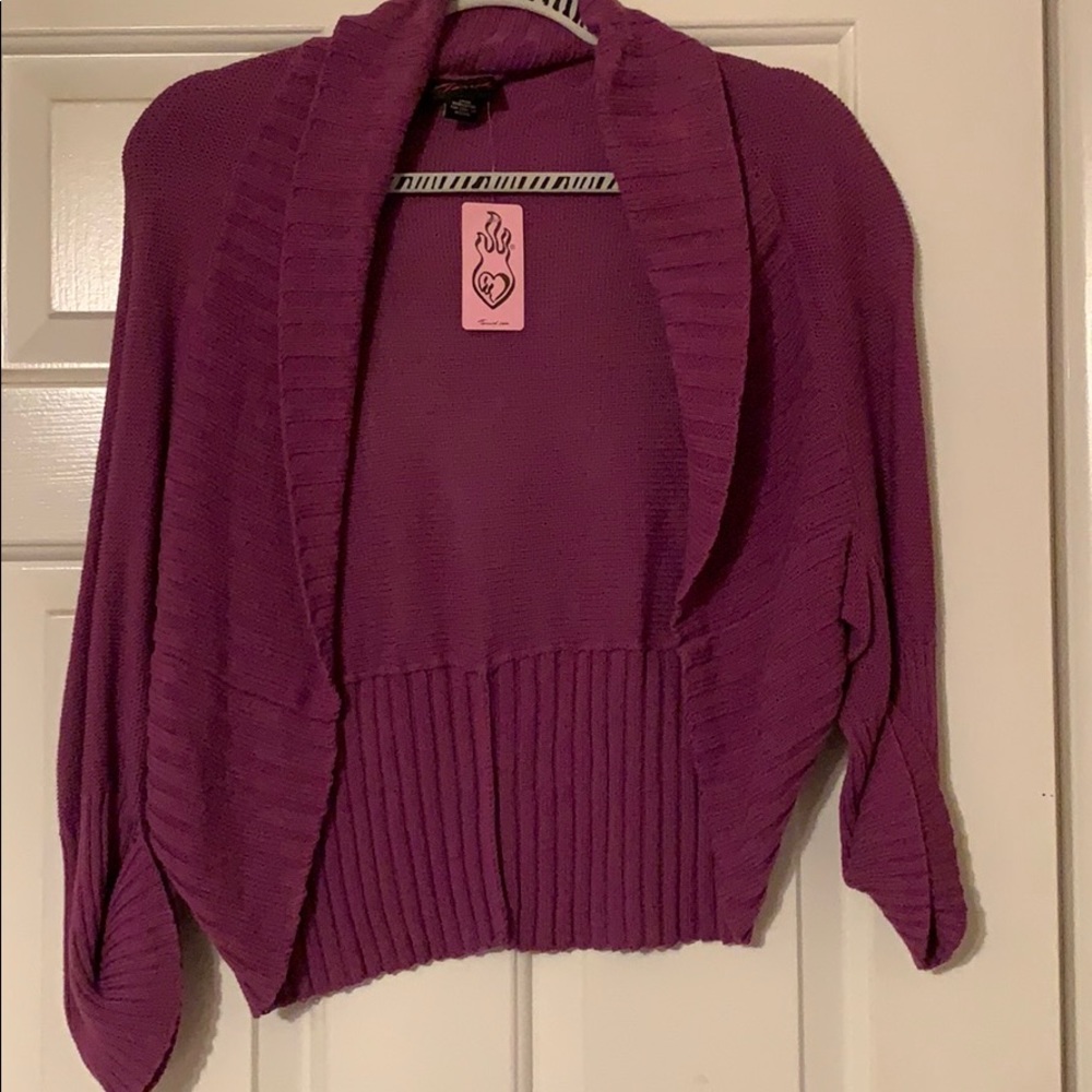 Purple sweater